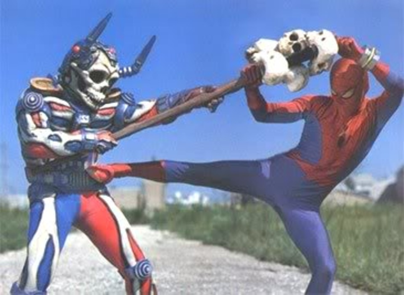 Illustration for article titled The 10 Most Bizarre Alt-Universe versions of Spider-Man